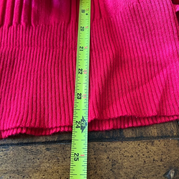 Relativity Vibrant Red Turtleneck Sweater - Picture 9 of 9